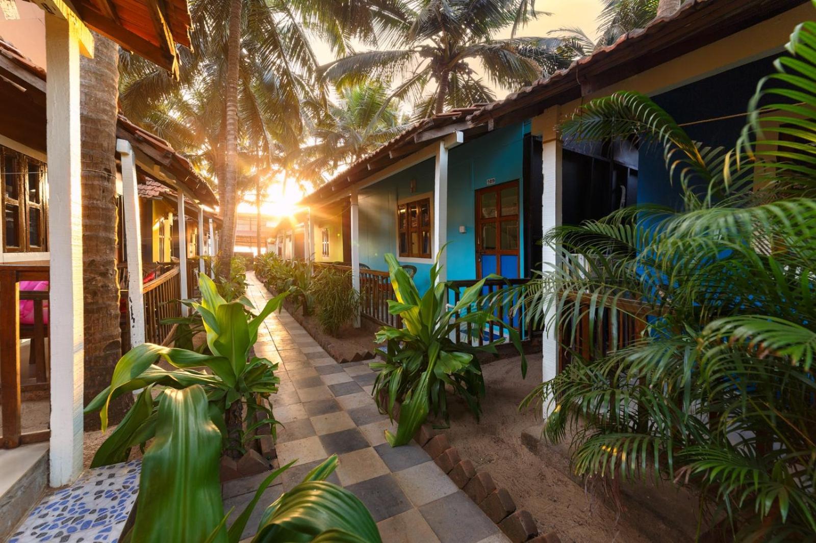Om Shanti Beach Stay Patnem Patnem Beach المظهر الخارجي الصورة