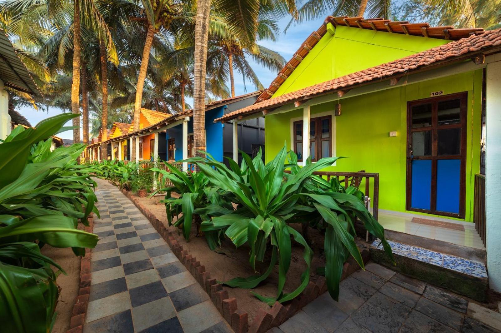 Om Shanti Beach Stay Patnem Patnem Beach المظهر الخارجي الصورة