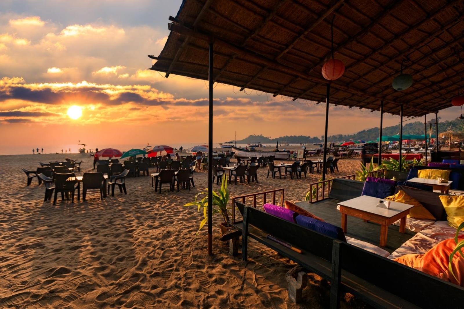 Om Shanti Beach Stay Patnem Patnem Beach المظهر الخارجي الصورة
