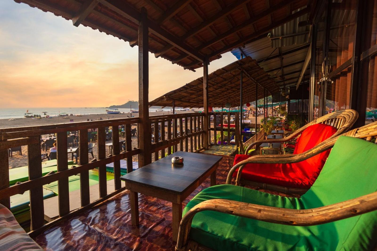 Om Shanti Beach Stay Patnem Patnem Beach المظهر الخارجي الصورة